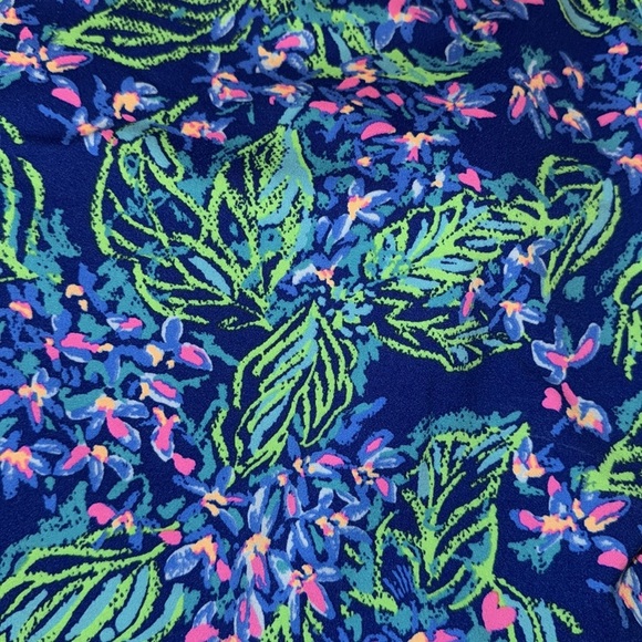 Lilly Pulitzer vanti bra tank UPF 50+ eclipse blue serenade in the shade L NWT - Picture 4 of 8